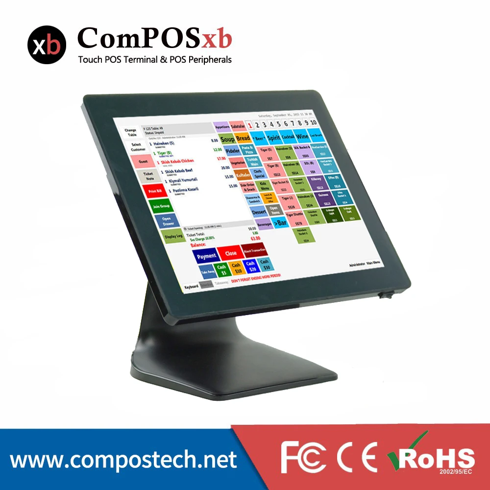 Free Shipping Black Color 15 Inch POS For Small Business/Restaurant All-In-One pos pc System Windows Terminal
Free Shipping Black Color 15 Inch POS For Small Business/Restaurant All-In-One pos pc System Windows Terminal