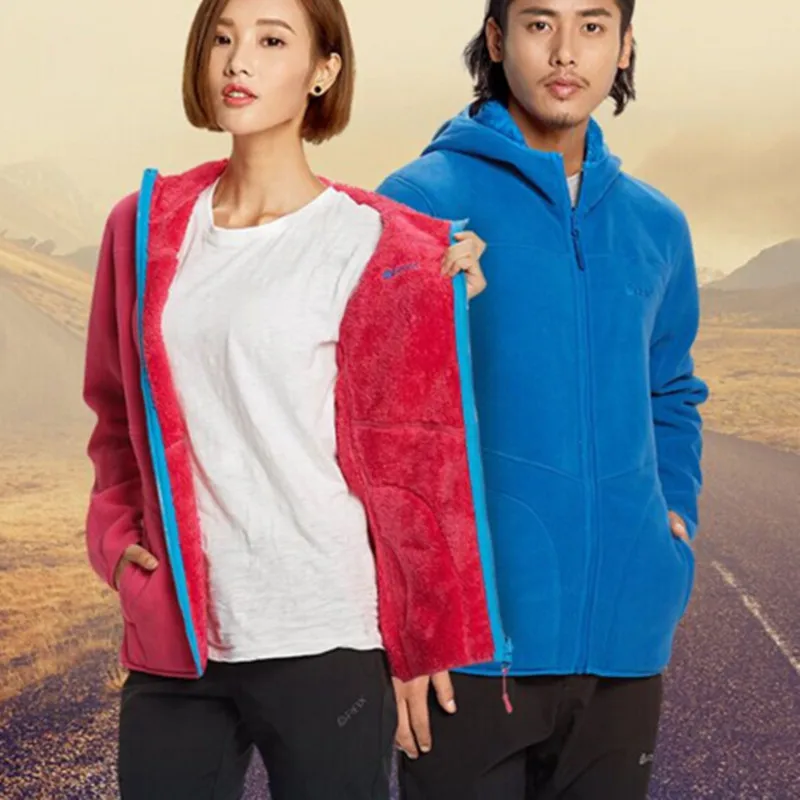 Outdoor Windproof Double Faced Warm Softshell coat Womens Winter Hiking Camping Liner clothing Mens Hooded warm fleece jacket
Outdoor Windproof Double Faced Warm Softshell coat Womens Winter Hiking Camping Liner clothing Mens Hooded warm fleece jacket