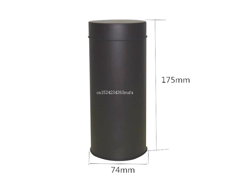 200pcs Round Tea Storage Boxes Food Tin Cans with Inner Lid Tea Can Candy Tea Container Black Tea Can Size 74x175mm
200pcs Round Tea Storage Boxes Food Tin Cans with Inner Lid Tea Can Candy Tea Container Black Tea Can Size 74x175mm