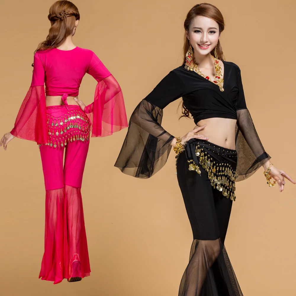 HOT SALE !! 2017 New Sexy Belly Dance Costume Set 3pcs (Top+Pant+Belt) Bollywood/Indian Dance Costumes Dancewear for women
HOT SALE !! 2017 New Sexy Belly Dance Costume Set 3pcs (Top+Pant+Belt) Bollywood/Indian Dance Costumes Dancewear for women
