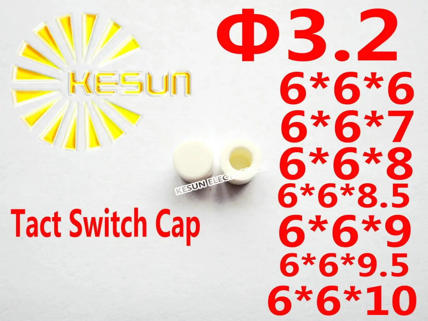 FREE SHIPPING 1000PCS WHITE Cap For 6X6 Tact Switch Push button Switch Micro Switch
FREE SHIPPING 1000PCS WHITE Cap For 6X6 Tact Switch Push button Switch Micro Switch