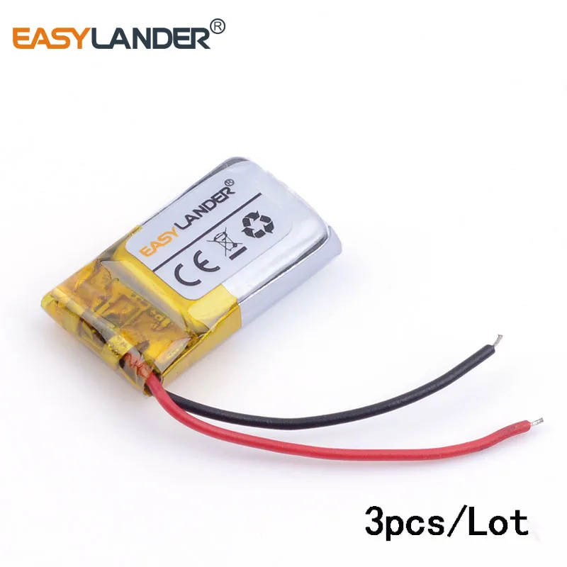 3pcs/Lot 3.7V 80mAh 401220 Rechargeable li Polymer Li-ion Battery For bluetooth headset mouse Bracelet Wrist Watch 041220
3pcs/Lot 3.7V 80mAh 401220 Rechargeable li Polymer Li-ion Battery For bluetooth headset mouse Bracelet Wrist Watch 041220