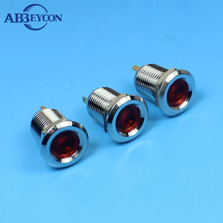 IN65 12mm Red/yellow/green/blue/orange led illuminated waterproof indicator lamp
IN65 12mm Red/yellow/green/blue/orange led illuminated waterproof indicator lamp