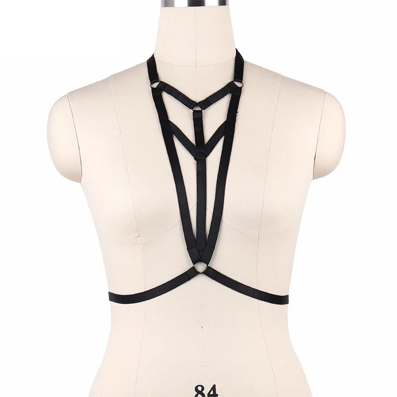 90's Fashion Body Harness Fetish Wear Cage Bikini Sexy Bondage Lingerie Kawaii Cosplay Body Bondage Bra Crop Top Bodysuit O0070
90's Fashion Body Harness Fetish Wear Cage Bikini Sexy Bondage Lingerie Kawaii Cosplay Body Bondage Bra Crop Top Bodysuit O0070