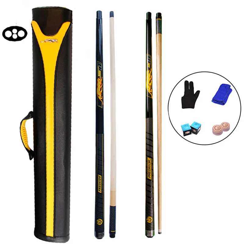 3142 S2 Break Cue Punch Jump Cue Pool Cue Stick 12.75mm 11.5mm Tip Black White Color with Pool Cue Case Set China
3142 S2 Break Cue Punch Jump Cue Pool Cue Stick 12.75mm 11.5mm Tip Black White Color with Pool Cue Case Set China