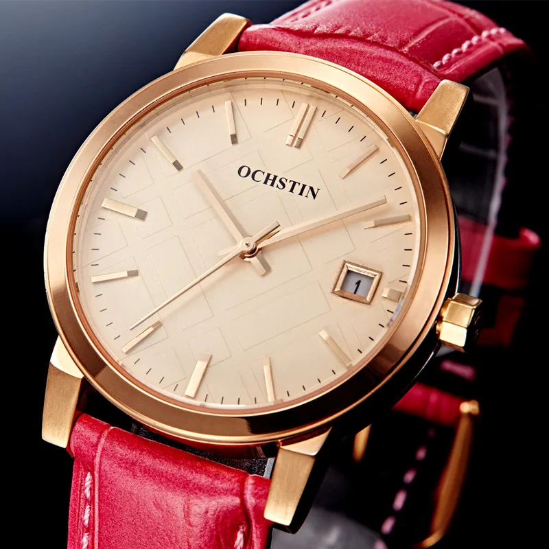 2016 New Brand OCHSTIN Watches women Elegant Fashion Leather Date Quartz Female Clock Women Dress Wristwatch Relogio Masculino
2016 New Brand OCHSTIN Watches women Elegant Fashion Leather Date Quartz Female Clock Women Dress Wristwatch Relogio Masculino