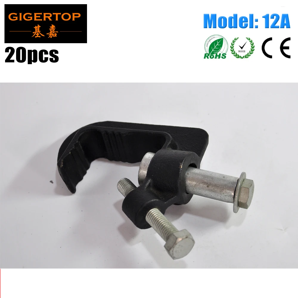 TIPTOP 12A 20 Pack Altman 510 Heavy Duty Iron Lighting C Clamp Super Heavy Load 220lb Black Casting Iron for 22-55mm Truss Pipe
TIPTOP 12A 20 Pack Altman 510 Heavy Duty Iron Lighting C Clamp Super Heavy Load 220lb Black Casting Iron for 22-55mm Truss Pipe