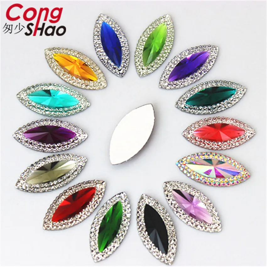 Cong Shao 100pcs 11*24mm Flatback stones and crystals Resin Marquise Shape Rhinestone trim DIY Wedding Dress Button Crafts YB471
Cong Shao 100pcs 11*24mm Flatback stones and crystals Resin Marquise Shape Rhinestone trim DIY Wedding Dress Button Crafts YB471