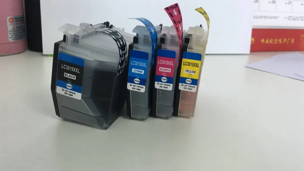 INK WAY 3 SESTS LC3019BK XXL, LC3019C XXL, LC3019M XXL , LC3019Y XXLfor MFC-J5330DW, MFC-J6530DW, MFC-J6730DW, MFC-J6930DW
INK WAY 3 SESTS LC3019BK XXL, LC3019C XXL, LC3019M XXL , LC3019Y XXLfor MFC-J5330DW, MFC-J6530DW, MFC-J6730DW, MFC-J6930DW
