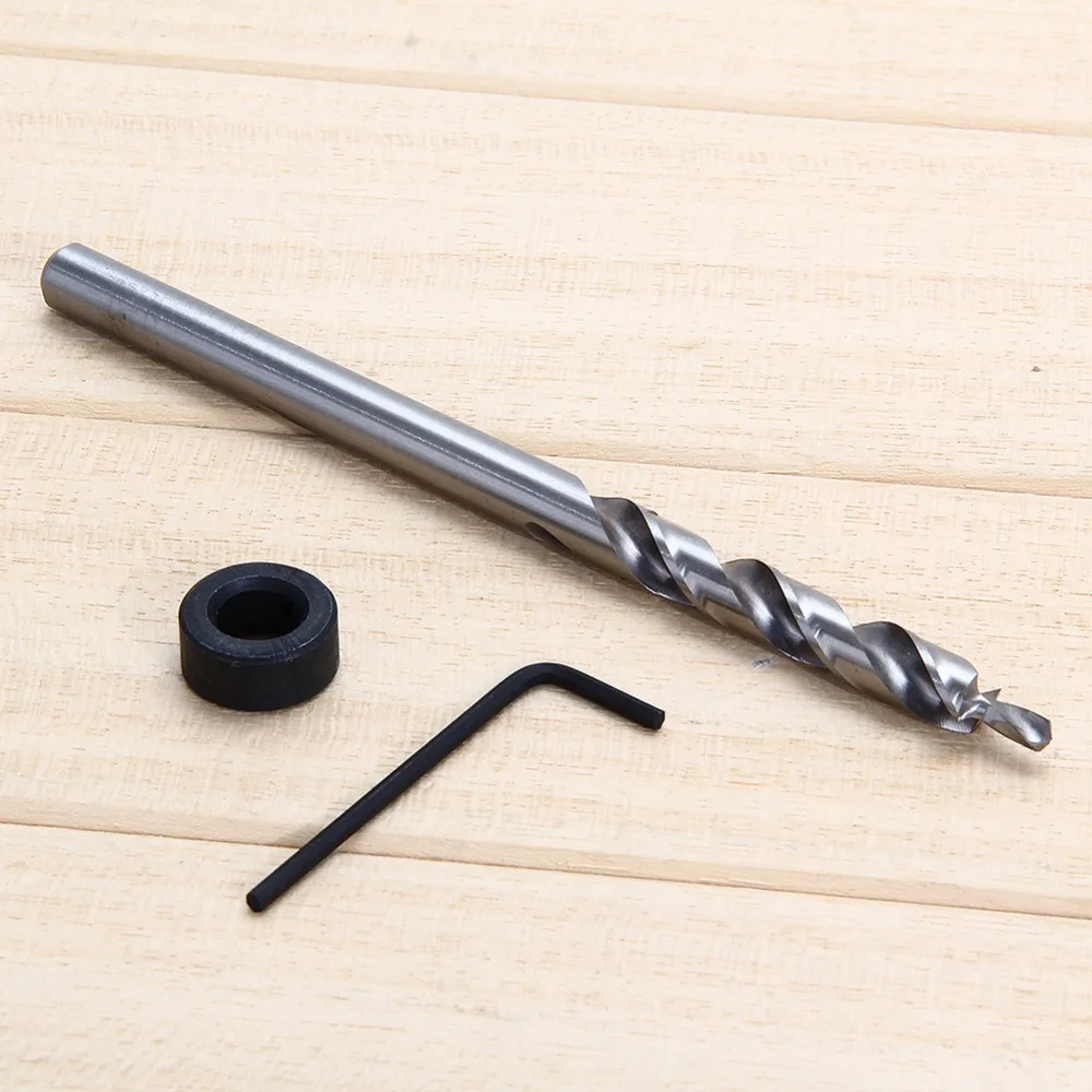 3/8 " 9.5mm screw drill Woodworking oblique hole special accessories step drill Oblique hole positioning second - order drill
3/8 " 9.5mm screw drill Woodworking oblique hole special accessories step drill Oblique hole positioning second - order drill