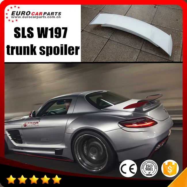 SLS trunk spoiler fit for MZ SLS-class W197 to Prior style W197 trunk spoiler FRP material SLS spoiler
SLS trunk spoiler fit for MZ SLS-class W197 to Prior style W197 trunk spoiler FRP material SLS spoiler