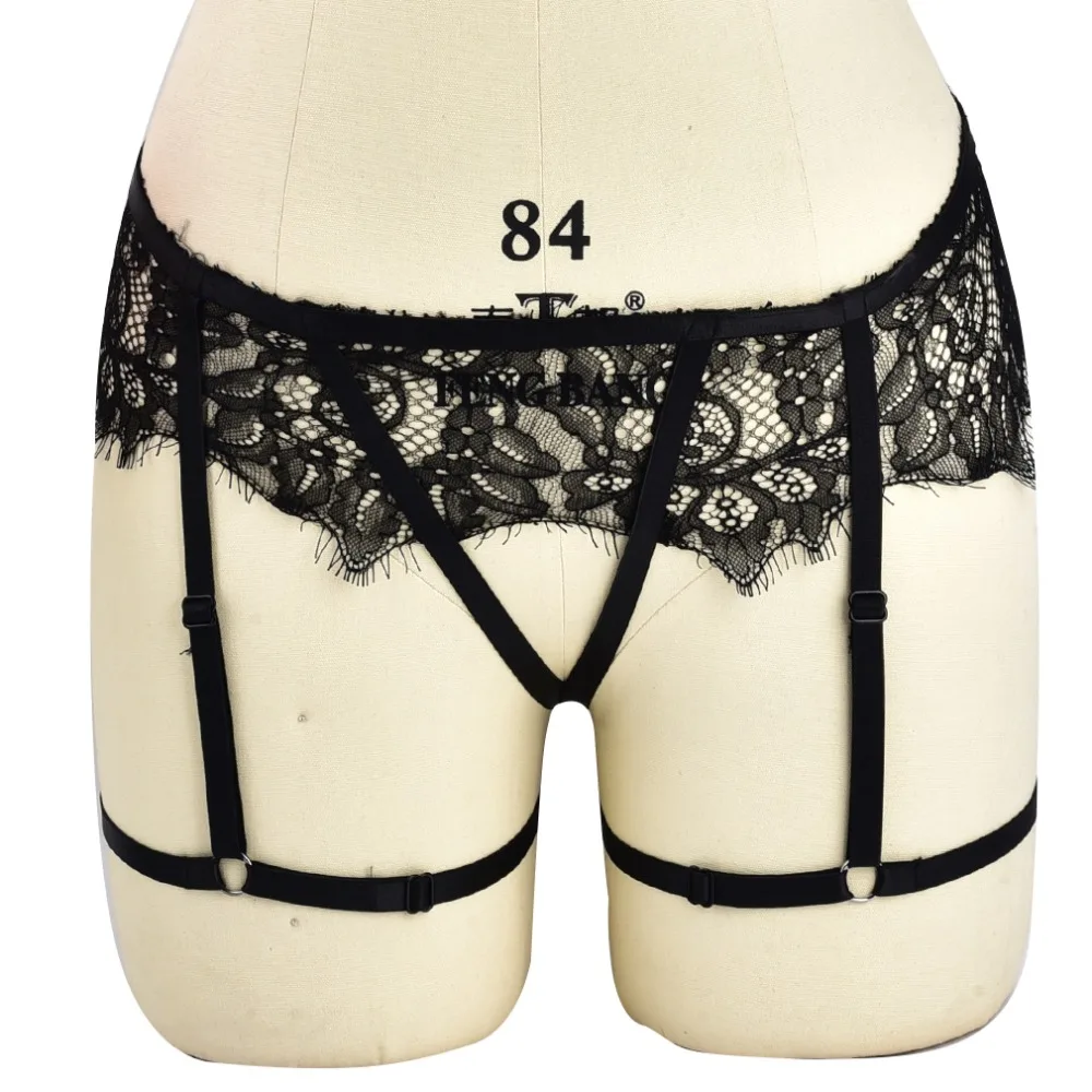 Black Body Harness Lace panties garter belt Top Bralette Elastic Strap Soft Bondage Bra Goth Sexy Lingerie Punk Harness
Black Body Harness Lace panties garter belt Top Bralette Elastic Strap Soft Bondage Bra Goth Sexy Lingerie Punk Harness