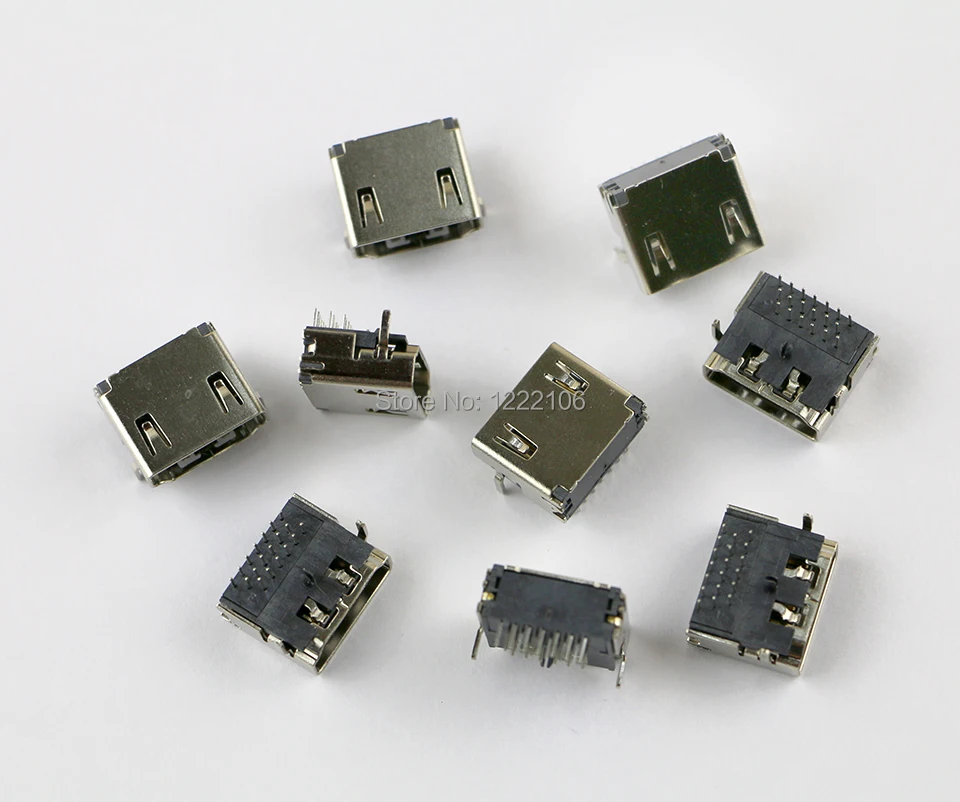 100PCS HDMI-compatible Port Socket Interface Connector For Playstation 3 Controller PS3 2000 2500 Model Repair Parts
100PCS HDMI-compatible Port Socket Interface Connector For Playstation 3 Controller PS3 2000 2500 Model Repair Parts