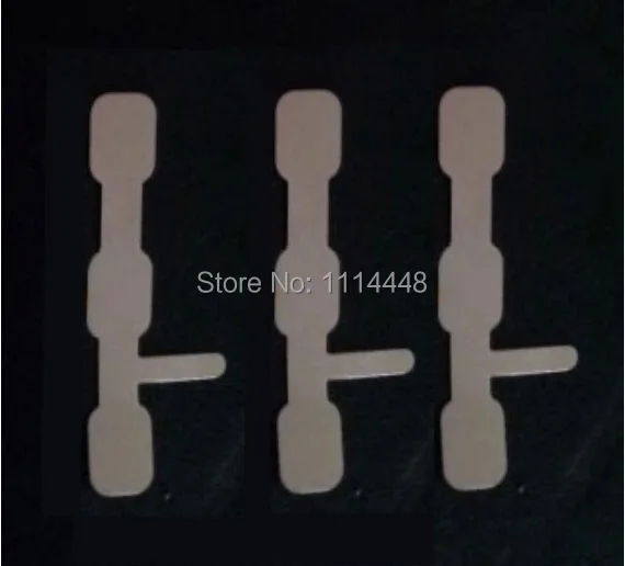 100pcs/lot 0.12x10x46mm Nickel Plated Steel Strap Strip Sheets for three battery spot welding machine Welder Equipment
100pcs/lot 0.12x10x46mm Nickel Plated Steel Strap Strip Sheets for three battery spot welding machine Welder Equipment
