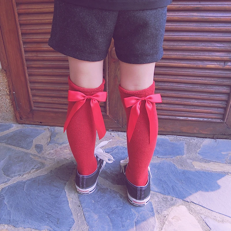 Children Long Socks Knee High Cute Solid Color Infant Baby Socks With Bows Warm Cotton Socks For Girls Knee Sock High Quality 
Children Long Socks Knee High Cute Solid Color Infant Baby Socks With Bows Warm Cotton Socks For Girls Knee Sock High Quality
