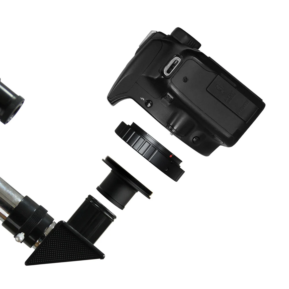 T Ring for Sony SLR/DSLR Camera Adapter And 0.965in 24.5mm Telescope Mount Tube
T Ring for Sony SLR/DSLR Camera Adapter And 0.965in 24.5mm Telescope Mount Tube