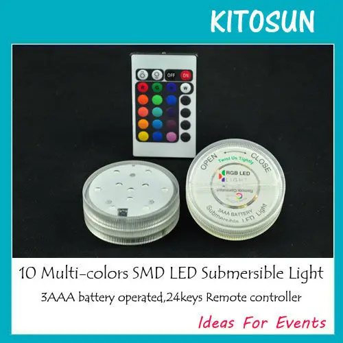 (4 pieces/lot)Remote Controlled 10 Multi-colors LEDs Submersible LED Light/Floral Light/Vase Light/wedding lights/
(4 pieces/lot)Remote Controlled 10 Multi-colors LEDs Submersible LED Light/Floral Light/Vase Light/wedding lights/