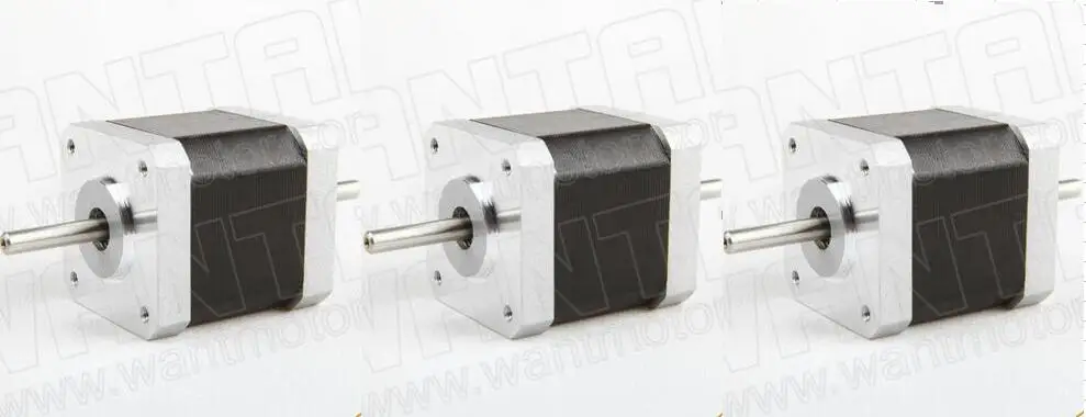 3 шт., двойной вал Nema17 42BYGHW811B 0.48N.m(70oz-in) 48 мм 2.5A 3,1 V 3D принтер, фрезерный станок с ЧПУ, Мини Мотор, шаг, Роботизированный
3 шт., двойной вал Nema17 42BYGHW811B 0.48N.m(70oz-in) 48 мм 2.5A 3,1 V 3D принтер, фрезерный станок с ЧПУ, Мини Мотор, шаг, Роботизированный