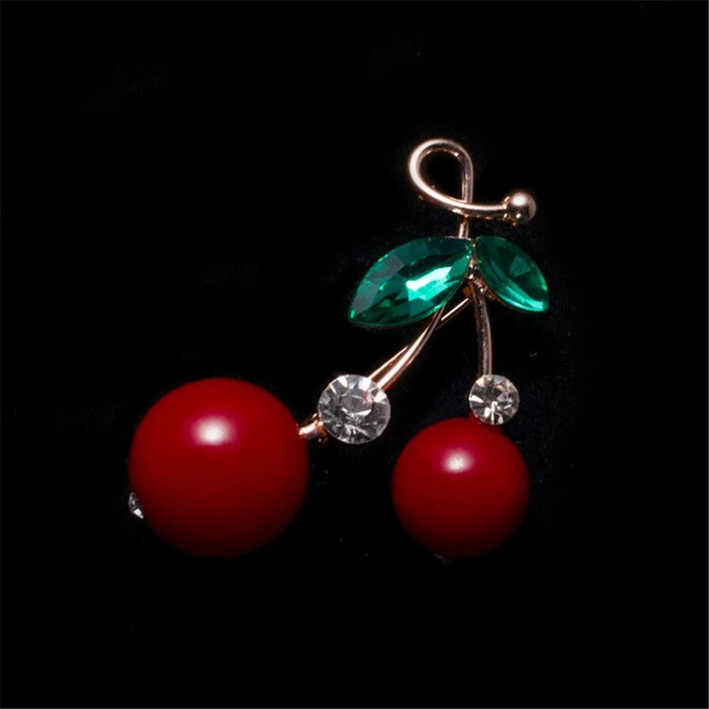 MZC Delicate Red Cherry Brooch Crystal Brosh Lapel Pin Badge Collar Broches Cartoon Fruit Broches Jewelry Bijoux Femme
MZC Delicate Red Cherry Brooch Crystal Brosh Lapel Pin Badge Collar Broches Cartoon Fruit Broches Jewelry Bijoux Femme