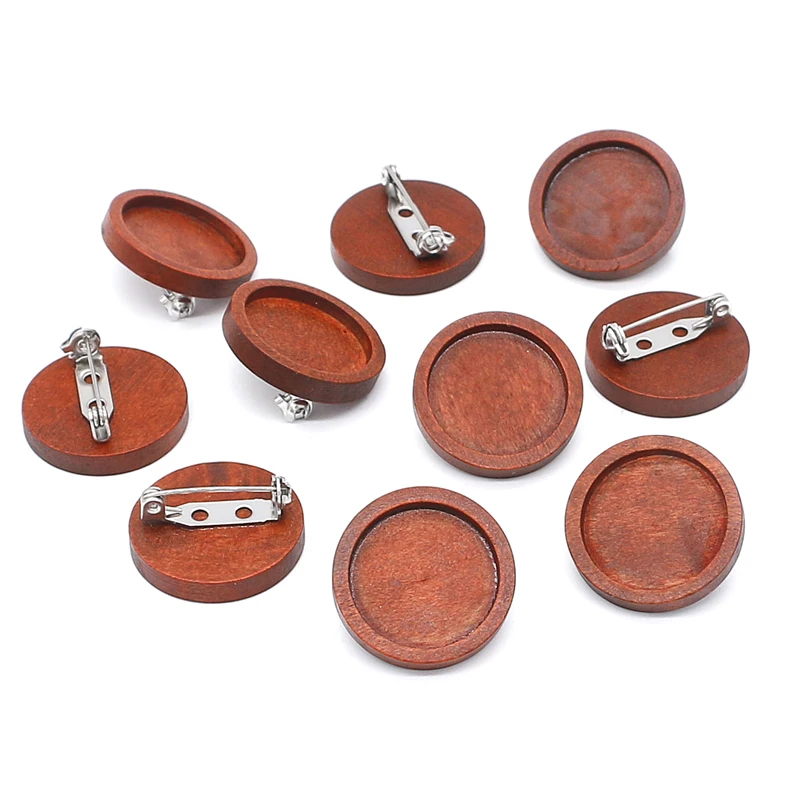 Hot Sale DIY brooch base 20mm10pcs/lot Brooch accessories Wooden and stainless steel Safety Pin use for brooch and hair jewelry
Hot Sale DIY brooch base 20mm10pcs/lot Brooch accessories Wooden and stainless steel Safety Pin use for brooch and hair jewelry