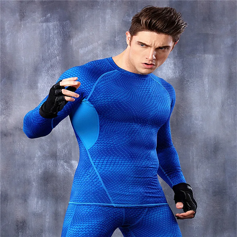 Fitness T shirt Men Compression shirts Tight tee shirts Men's Fashion MMA Base Shirt dress Quick Dry Workout Clothes
Fitness T shirt Men Compression shirts Tight tee shirts Men's Fashion MMA Base Shirt dress Quick Dry Workout Clothes