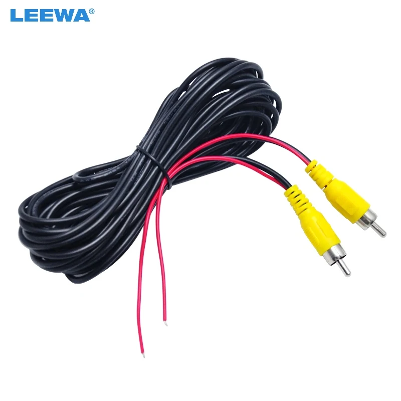 LEEWA 5M Car Reversing Camera Video Cable RCA With Spcial Reversing/Backup Detecting Wire #1492
LEEWA 5M Car Reversing Camera Video Cable RCA With Spcial Reversing/Backup Detecting Wire #1492