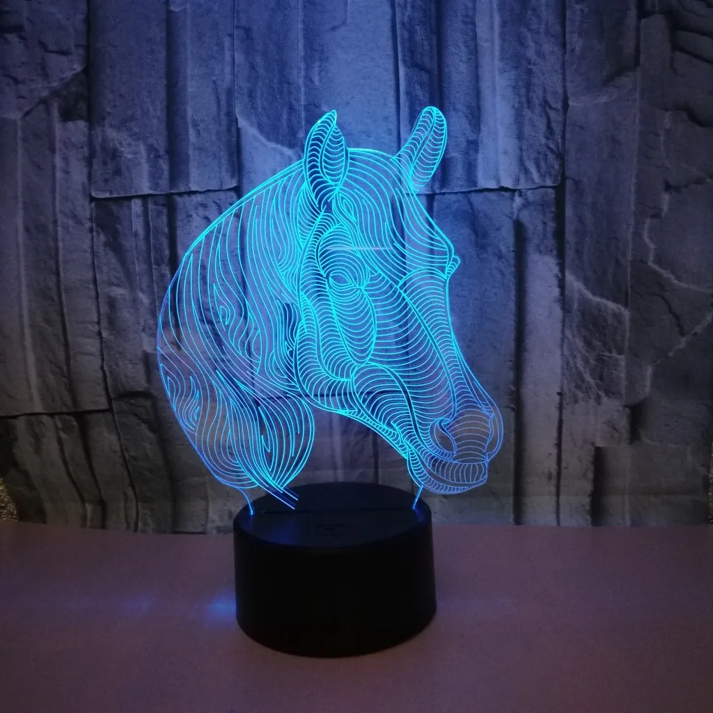 Horse head 3d Nightlight For Christmas decorative lights Remote Touch switch Moderne Desk Lamp 3d Table Lamps For Living Room
Horse head 3d Nightlight For Christmas decorative lights Remote Touch switch Moderne Desk Lamp 3d Table Lamps For Living Room