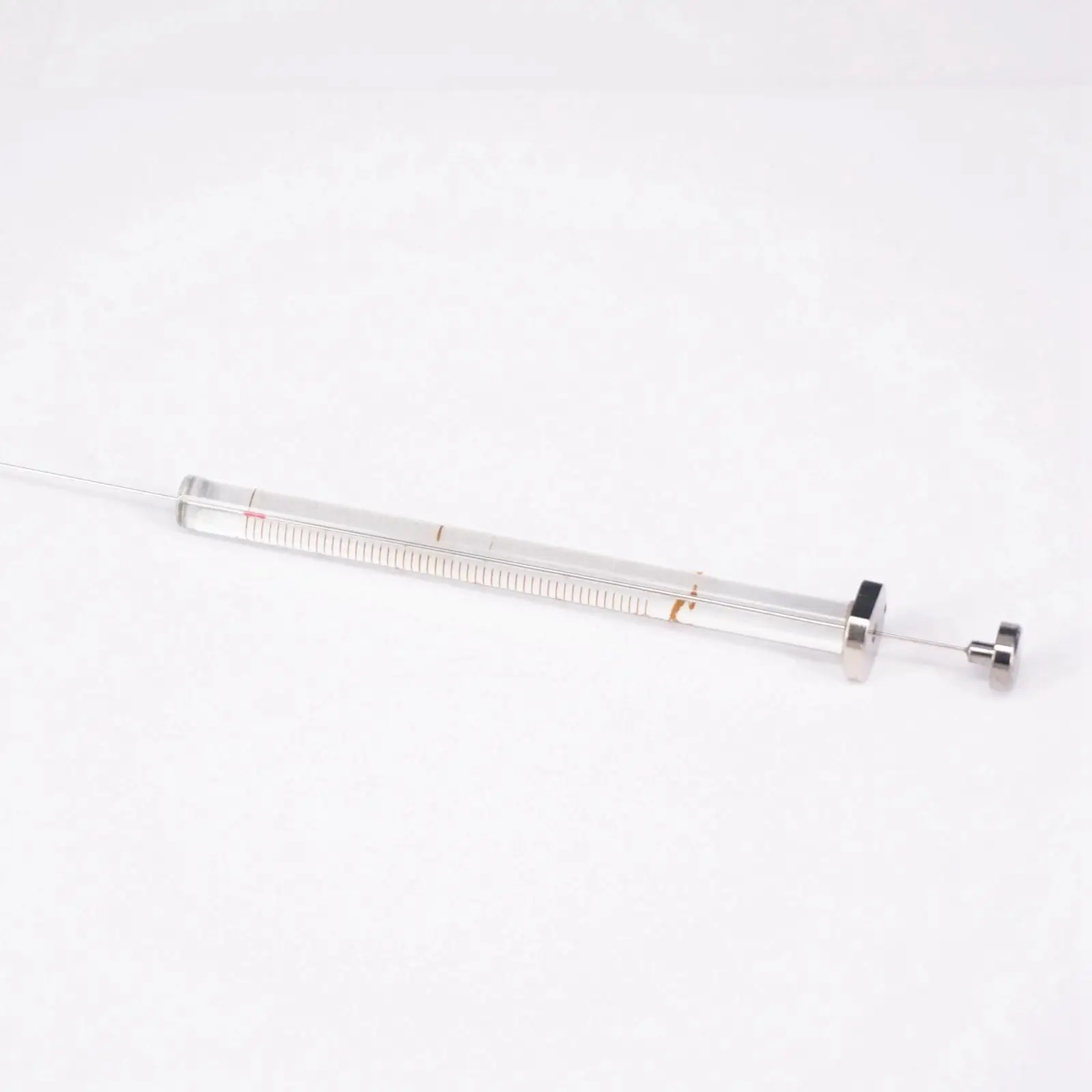 10ul Microliter syringe Gas chromatographic injector with cone tip
10ul Microliter syringe Gas chromatographic injector with cone tip