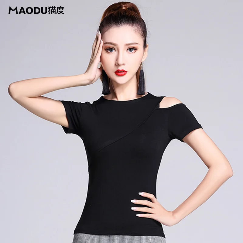 Женский летний костюм для латиноамериканских танцев, блузка с коротким рукавом, топ для тренировок по Латиноамериканскому танцу, современная одежда, пальто
Женский летний костюм для латиноамериканских танцев, блузка с коротким рукавом, топ для тренировок по Латиноамериканскому танцу, современная одежда, пальто