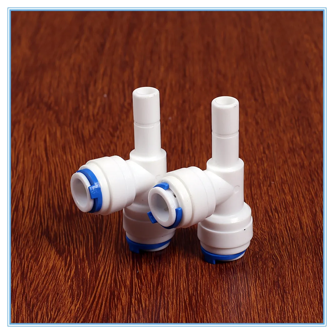 5PCS T Shape 3 Way RO Water 3/8"OD Hose Coupling 3/8" Pipe Reverse Osmosis Aquarium System Plastic Quick Fitting Connector
5PCS T Shape 3 Way RO Water 3/8"OD Hose Coupling 3/8" Pipe Reverse Osmosis Aquarium System Plastic Quick Fitting Connector