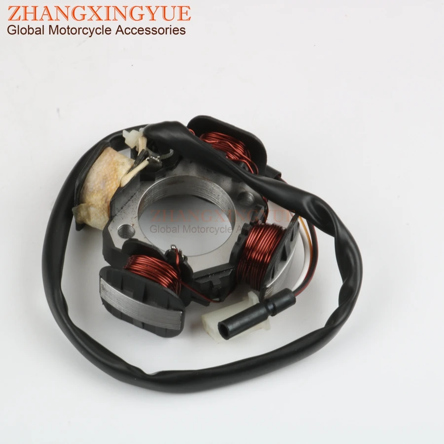 Scooter Ignition Stator for TGB 101R 101S 203 303R F409 R50X Laser 50cc Acros Tec 50cc 2-stroke AC 84mm
Scooter Ignition Stator for TGB 101R 101S 203 303R F409 R50X Laser 50cc Acros Tec 50cc 2-stroke AC 84mm
