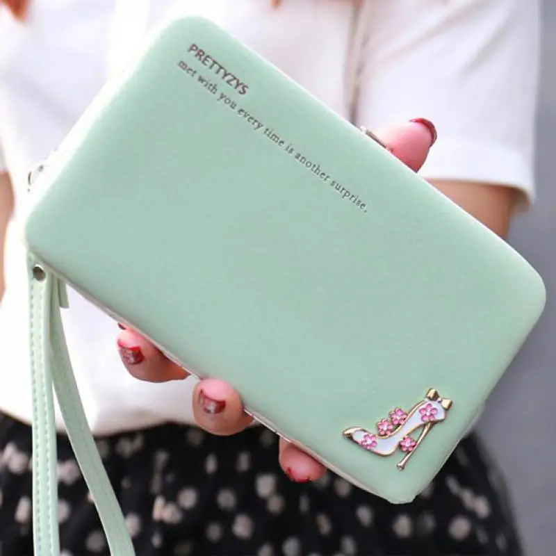 Fashion women Phone wallet new brand female wallet long women clutch purse with wrist strap card holders
Fashion women Phone wallet new brand female wallet long women clutch purse with wrist strap card holders