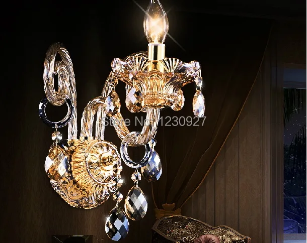 3W High quality led Crystal wall lamp European style luxury living room crystal wall lamp bedroom bedside lamp shining bright
3W High quality led Crystal wall lamp European style luxury living room crystal wall lamp bedroom bedside lamp shining bright