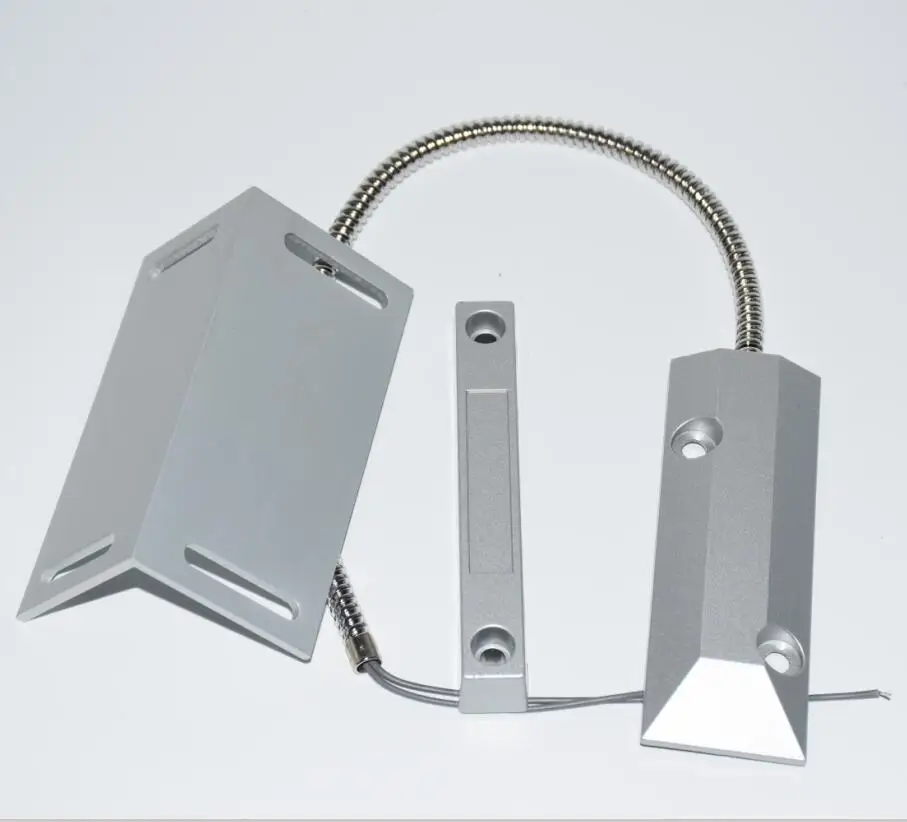 NO NC Metal Wired Roller Shutter Door Magnetic Contact Reed Switch with installation Bracket for Security alarm system
NO NC Metal Wired Roller Shutter Door Magnetic Contact Reed Switch with installation Bracket for Security alarm system