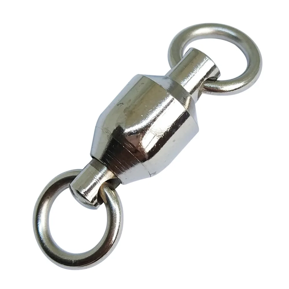 100/500/1000PCS Fishing Ball Bearing Swivel Solid Ring Stainless Steel Strength Saltwater Fishing Tackle Big Game Fishing Swivel
100/500/1000PCS Fishing Ball Bearing Swivel Solid Ring Stainless Steel Strength Saltwater Fishing Tackle Big Game Fishing Swivel