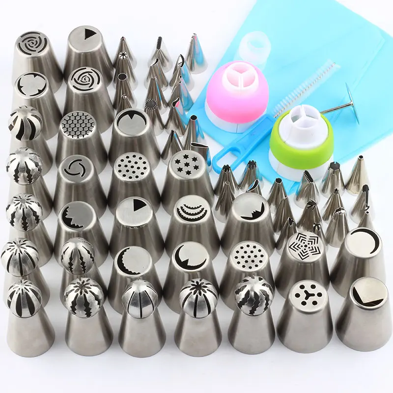 Silicone Icing Piping Nozzle Russian Nozzles Tips Pastry Tip Cream Lace Decorating Tools Stainless Steel Kitchen Accessories
Silicone Icing Piping Nozzle Russian Nozzles Tips Pastry Tip Cream Lace Decorating Tools Stainless Steel Kitchen Accessories