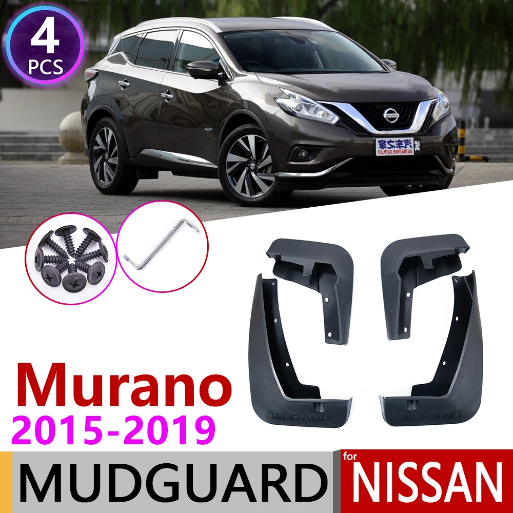 for Nissan Murano Z52 2015~2019 4 PCS Mudflap Fender Mud Flaps Guard Mudguard Splash Flap Car Accessories 2016 2017 2018 3th 3
for Nissan Murano Z52 2015~2019 4 PCS Mudflap Fender Mud Flaps Guard Mudguard Splash Flap Car Accessories 2016 2017 2018 3th 3