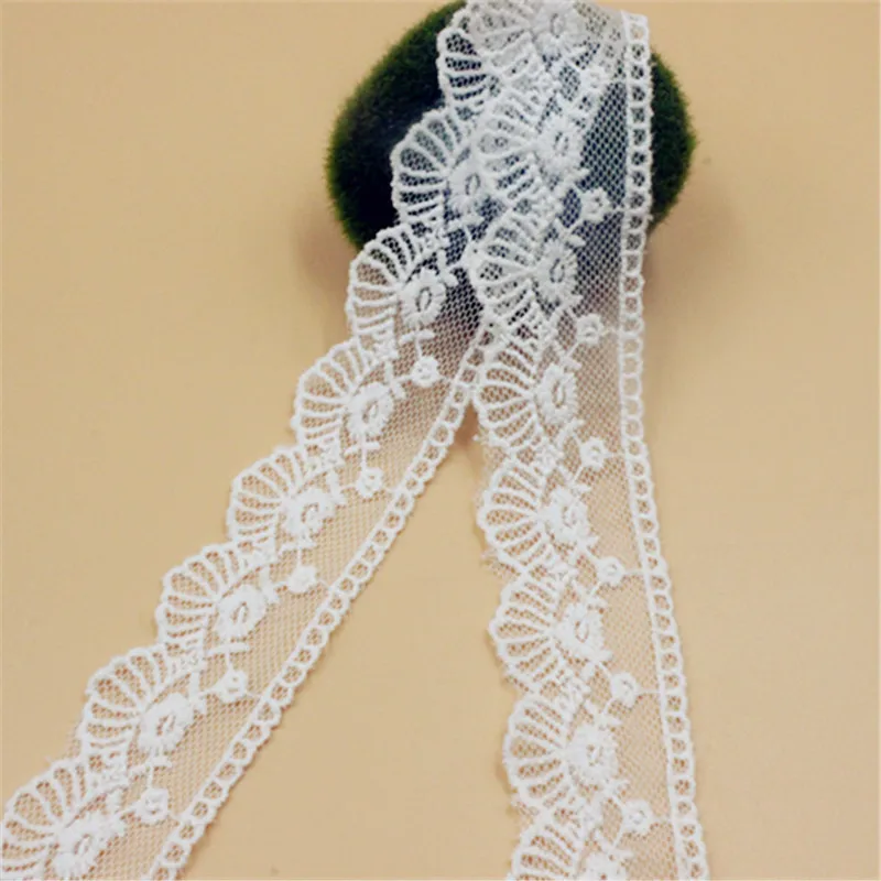 Lace Trim 20 yard Ivory Gauze Mesh Tulle Cotton Embroidered Lace Fabric Ribbon Tapes 3.5cm 1.37" wide QL4K119
Lace Trim 20 yard Ivory Gauze Mesh Tulle Cotton Embroidered Lace Fabric Ribbon Tapes 3.5cm 1.37" wide QL4K119