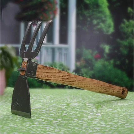 Double use small hoe wooden handle dual-purpose planting flowers and gardening supplies tools
Double use small hoe wooden handle dual-purpose planting flowers and gardening supplies tools