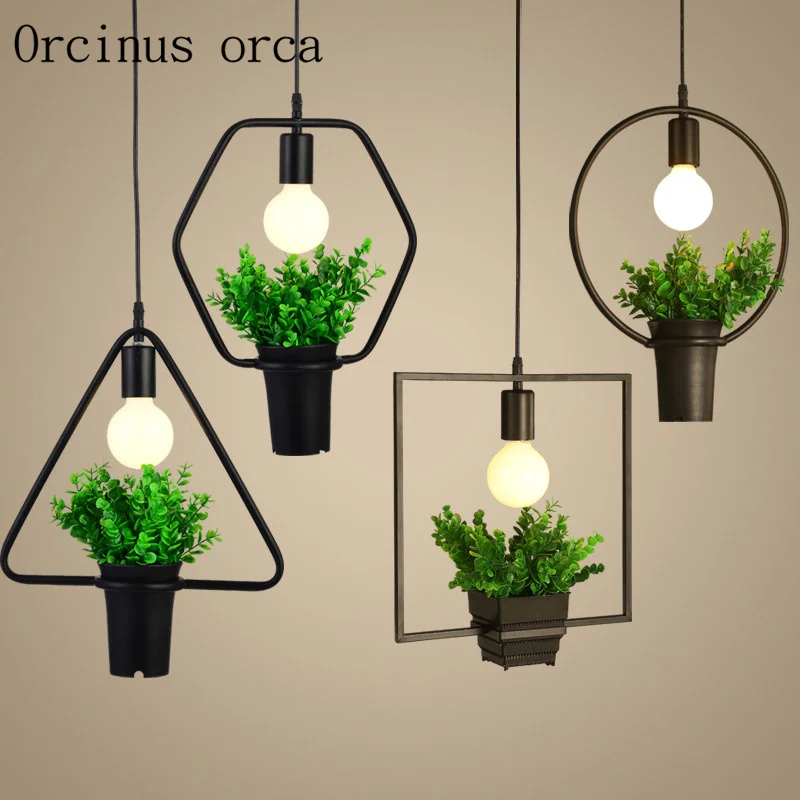 Vintage Retro industrial wind plant chandelier American restaurant art creative living room simple Nordic lamps
Vintage Retro industrial wind plant chandelier American restaurant art creative living room simple Nordic lamps