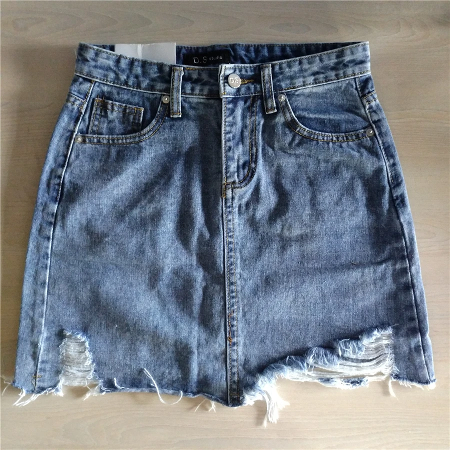 Summer Jeans Skirt Women High Waist Jupe Irregular Edges Denim Skirts Female Saia Plus Size Faldas Casual Pencil Skirt
Summer Jeans Skirt Women High Waist Jupe Irregular Edges Denim Skirts Female Saia Plus Size Faldas Casual Pencil Skirt