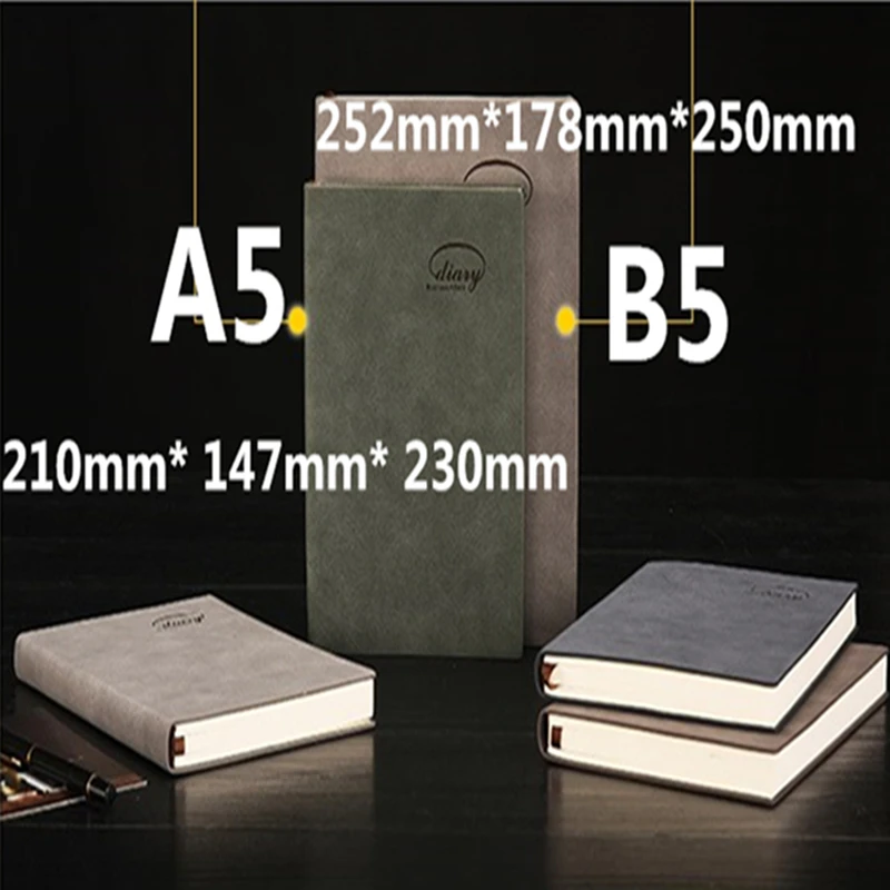 Classic hardcover office school notebook stationery, fine bandage planner notebook,4 kinds inner paper:Blank line grid dots,A5B5
Classic hardcover office school notebook stationery, fine bandage planner notebook,4 kinds inner paper:Blank line grid dots,A5B5