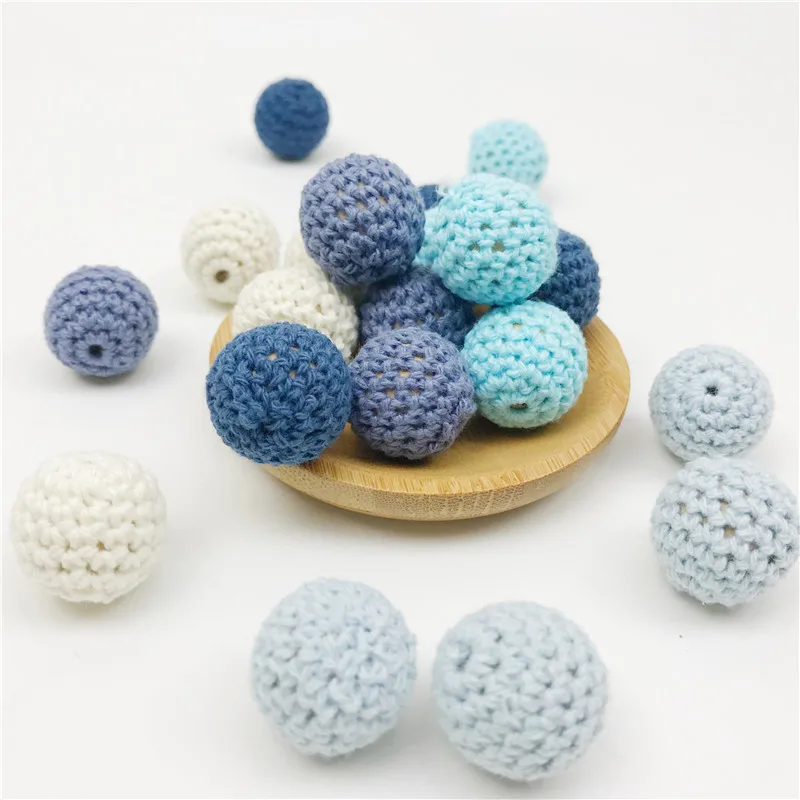 20mm Natural Wooden Crochet Beads 10pcs Baby Teething Nursing Necklace DIY Accessories Baby Wooden Teethers 
20mm Natural Wooden Crochet Beads 10pcs Baby Teething Nursing Necklace DIY Accessories Baby Wooden Teethers