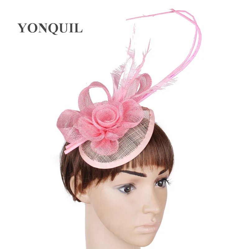 Sinamay Wedding Party Hat Fascinators For Elegant Women Fashion Headpiece With Hair Clip Bridal Show Race Hair Accessories
Sinamay Wedding Party Hat Fascinators For Elegant Women Fashion Headpiece With Hair Clip Bridal Show Race Hair Accessories