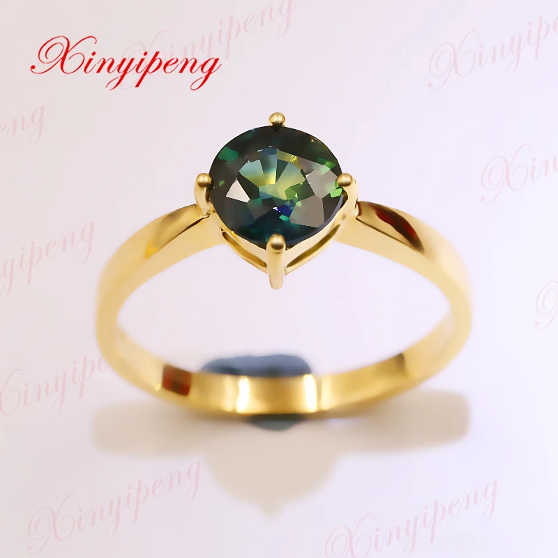 Xinyipeng18K инкрустированное золотом натуральное сапфировое кольцо женский дизайн красивый
Xinyipeng18K инкрустированное золотом натуральное сапфировое кольцо женский дизайн красивый