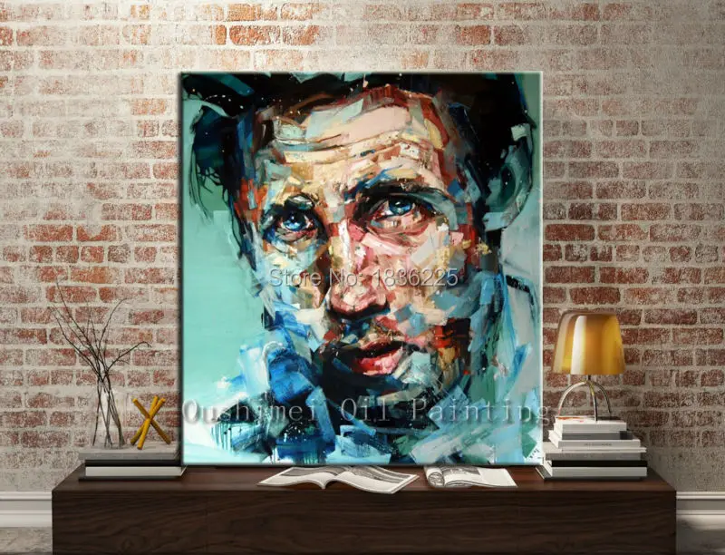 canvas oil painting model modern figures decoration oil painting man face abstract paintings for home decor interior decorating
canvas oil painting model modern figures decoration oil painting man face abstract paintings for home decor interior decorating