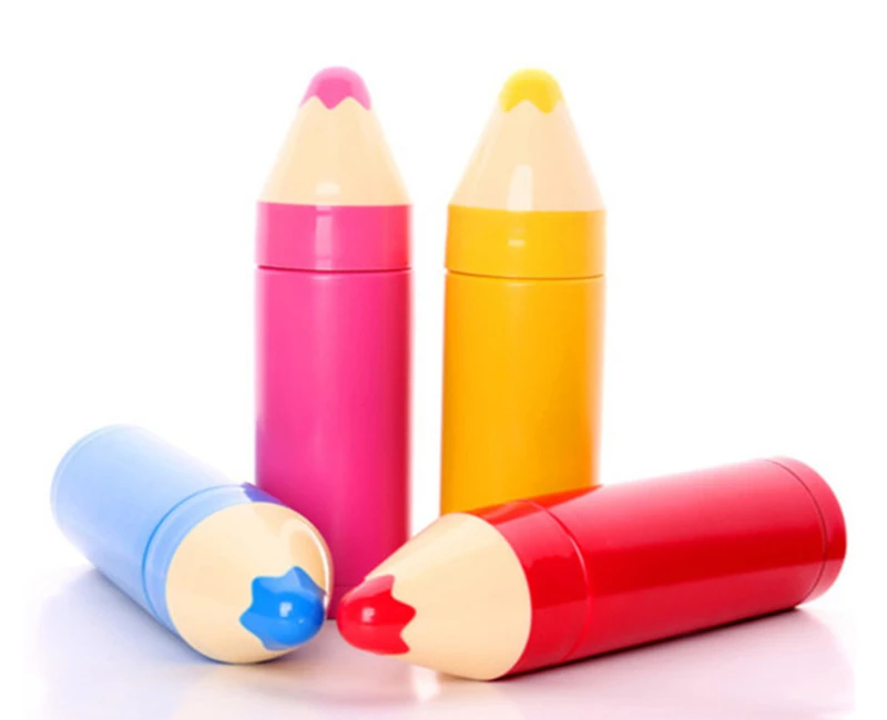 50 PCS Cute Colorful Pencil Shaped Stainless Steel Vacuum Insulation Cap Seal Bottle Children's Drinkware
50 PCS Cute Colorful Pencil Shaped Stainless Steel Vacuum Insulation Cap Seal Bottle Children's Drinkware