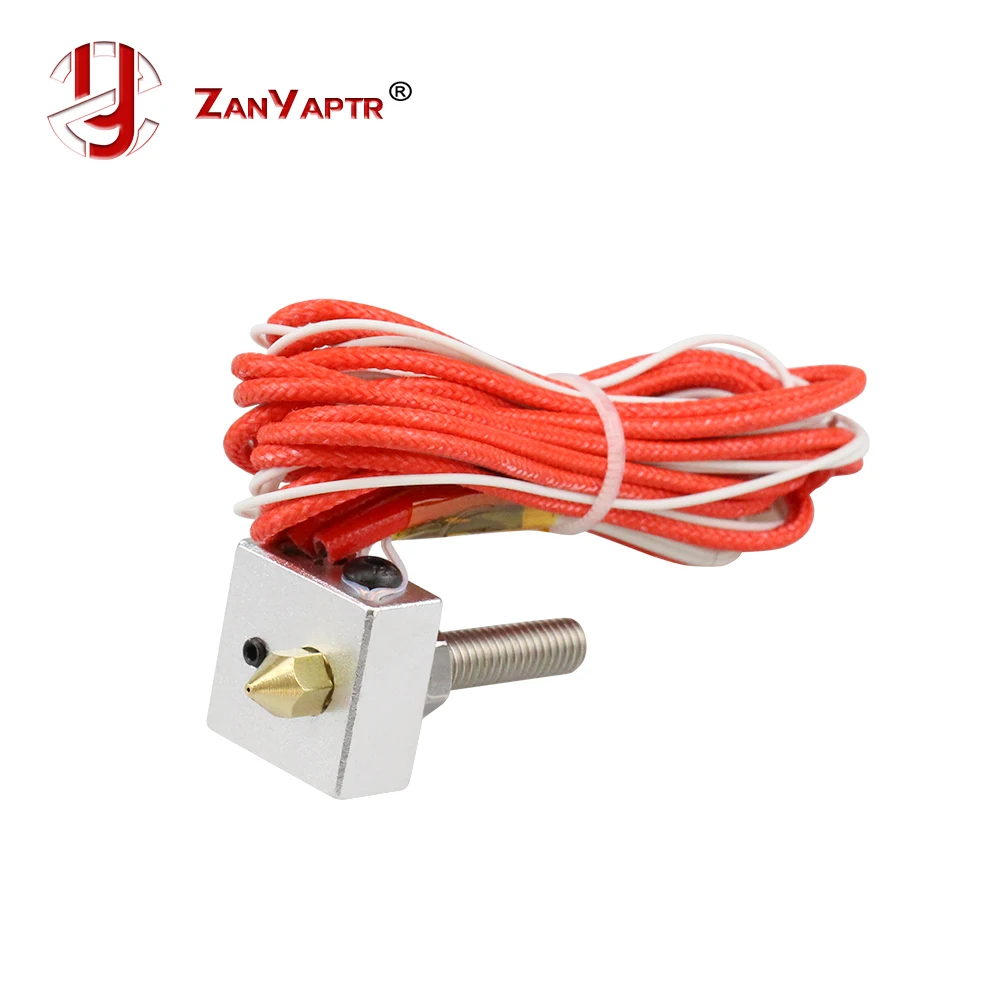 Hot End Kit MK7 MK8 0.4mm Nozzle Extruder Throat 12V 24V 40W Heater Thermistor Aluminum Heater Block For 3D Printer
Hot End Kit MK7 MK8 0.4mm Nozzle Extruder Throat 12V 24V 40W Heater Thermistor Aluminum Heater Block For 3D Printer