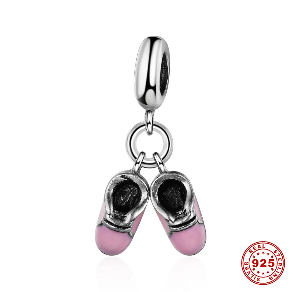 Authentic 925 Sterling Silver Charm Pink Children's Shoes Pendant Beads For Original Pandora Charm Bracelets & Bangles Jewelry
Authentic 925 Sterling Silver Charm Pink Children's Shoes Pendant Beads For Original Pandora Charm Bracelets & Bangles Jewelry