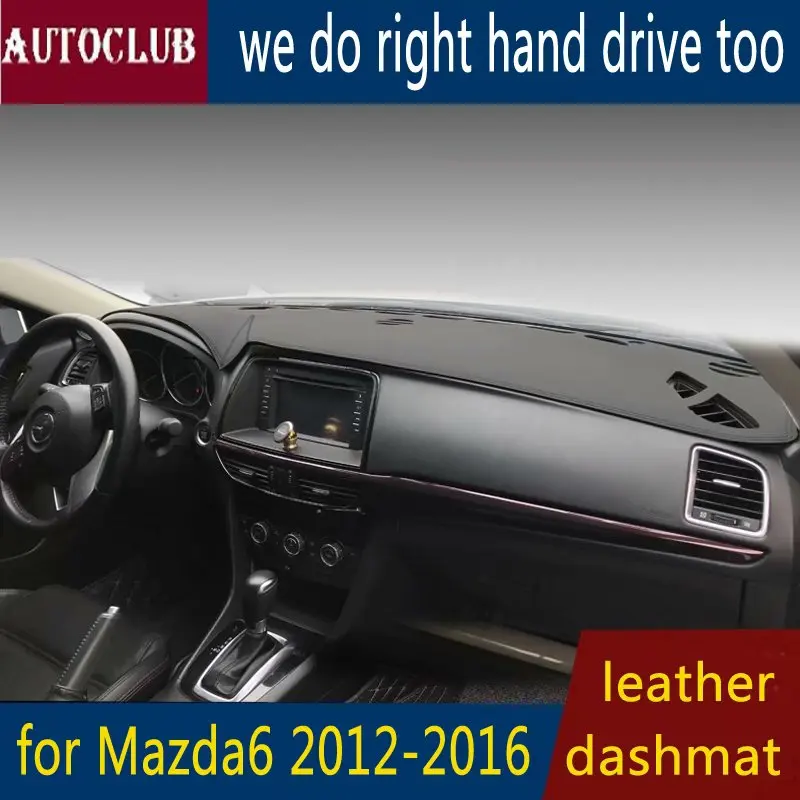 For Mazda6 Mazda 6 Atenza 2013 2014 2015 2016 Leather Dashmat Dashboard Cover Car Pad Dash Mat Sunshade Carpet Car Accessories
For Mazda6 Mazda 6 Atenza 2013 2014 2015 2016 Leather Dashmat Dashboard Cover Car Pad Dash Mat Sunshade Carpet Car Accessories